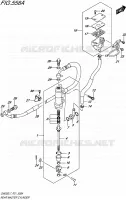 ACHTER HOOFDREMCILINDER voor Suzuki INAZUMA 250 2017