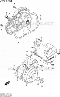 CASING voor Suzuki INAZUMA 250 2017