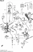 BEDRADING (LT A400FZL2 P17) voor Suzuki KINGQUAD 400 2012