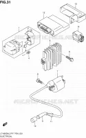 ELEKTRISCH voor Suzuki KINGQUAD 500 2012