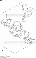 GASKLEPHUIS voor Suzuki KINGQUAD 500 2012