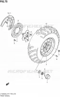 VOORWIEL voor Suzuki KINGQUAD 500 2012