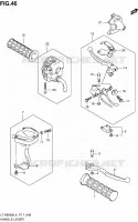 HANDGRIPS   LEVERS voor Suzuki KINGQUAD 500 2014