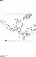 SPATBORD voor Suzuki KINGQUAD 500 2014