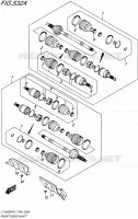 VOORAS voor Suzuki KINGQUAD 500 2017