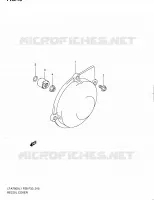 ALTERNATOR COVER voor Suzuki KINGQUAD 750 2011