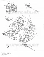 CASING voor Suzuki KINGQUAD 750 2011