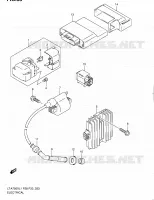 ELEKTRISCH voor Suzuki KINGQUAD 750 2011