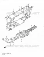 FRAME voor Suzuki KINGQUAD 750 2011