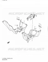 SPATBORD voor Suzuki KINGQUAD 750 2011