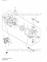 WATERPOMP voor Suzuki KINGQUAD 750 2011