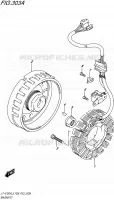 ONTSTEKING voor Suzuki KINGQUAD 750 2015