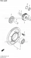 STARTMOTOR CLUTCH voor Suzuki KINGQUAD 750 2015