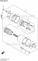STARTMOTOR voor Suzuki KINGQUAD 750 2015