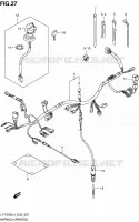 BEDRADING voor Suzuki OZARK 250 1992
