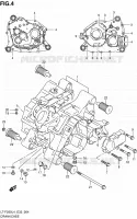 CASING voor Suzuki OZARK 250 1992