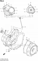 CASING voor Suzuki OZARK 250 1992