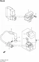 ELEKTRISCH voor Suzuki OZARK 250 1992