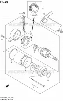 STARTMOTOR voor Suzuki OZARK 250 1992