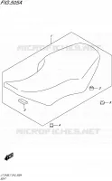 SEAT voor Suzuki QUADSPORT 400 2017