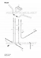 STUUR voor Suzuki QUADSPORT 90 2010