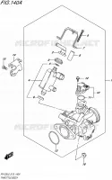GASKLEPHUIS voor Suzuki VAN-VAN 125 2015