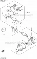 INDICATOREN voor Suzuki VAN-VAN 125 2015