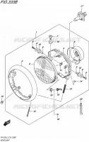 KOPLAMP (RV125L5 E19) voor Suzuki VAN-VAN 125 2015