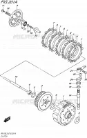 KOPPELING voor Suzuki VAN-VAN 125 2015