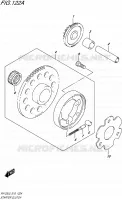 STARTMOTOR CLUTCH voor Suzuki VAN-VAN 125 2015