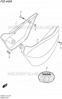 ACHTER KUIP voor Suzuki VAN-VAN 200 2016