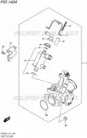GASKLEPHUIS voor Suzuki VAN-VAN 200 2016