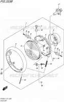 KOPLAMP (RV200L6 E19) voor Suzuki VAN-VAN 200 2016
