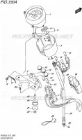 SNELHEIDSMETER (RV200L6 E02) voor Suzuki VAN-VAN 200 2016