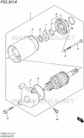 STARTMOTOR voor Suzuki VAN-VAN 200 2016