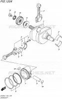 KRUKAS voor Suzuki SV 650 2017
