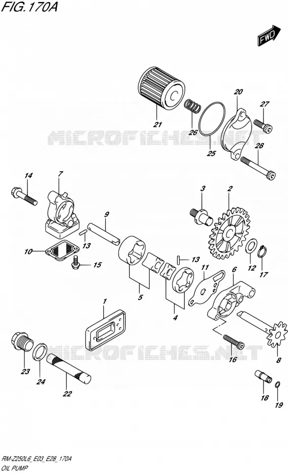 ABS (UH200AL5 P19) Suzuki SCOOTER 200 BURGMAN 2005  UH200A L5 (P19)