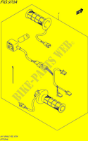 OPTIES (GRIP HEATER SET)  (UK110NXL5 P02) voor Suzuki ADDRESS 110 2015