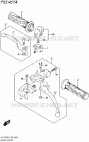 HANDGRIPS   LEVERS voor Suzuki ADDRESS 110 2015