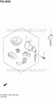 LOCK SET voor Suzuki INTRUDER 1500 2014