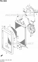 RADIATOR voor Suzuki INTRUDER 1500 2014