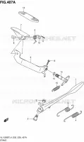 STAND voor Suzuki INTRUDER 1500 2014
