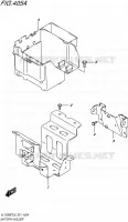 ACCU BOX   TOOLS voor Suzuki INTRUDER 1500 2016