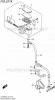 FRONT HOOFDREMCILINDER voor Suzuki INTRUDER 1500 2016