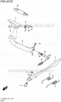 STAND voor Suzuki INTRUDER 1500 2016