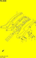 ACHTER FRAME (VL1500BL4 E24) voor Suzuki INTRUDER 1500 2014