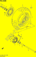 ACHTERWIEL (VL1500BL4 E24) voor Suzuki INTRUDER 1500 2014