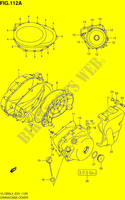 CASING (VL1500L4 E24) voor Suzuki INTRUDER 1500 2014