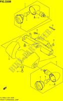 FRONT INDICATOREN (VL1500BL4 E24) voor Suzuki INTRUDER 1500 2014