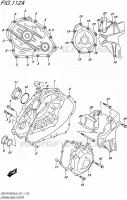 CASING MOTOR/TRANSMISSIE 1000 suzuki-motorfietsen GSX-R 2018 13136005